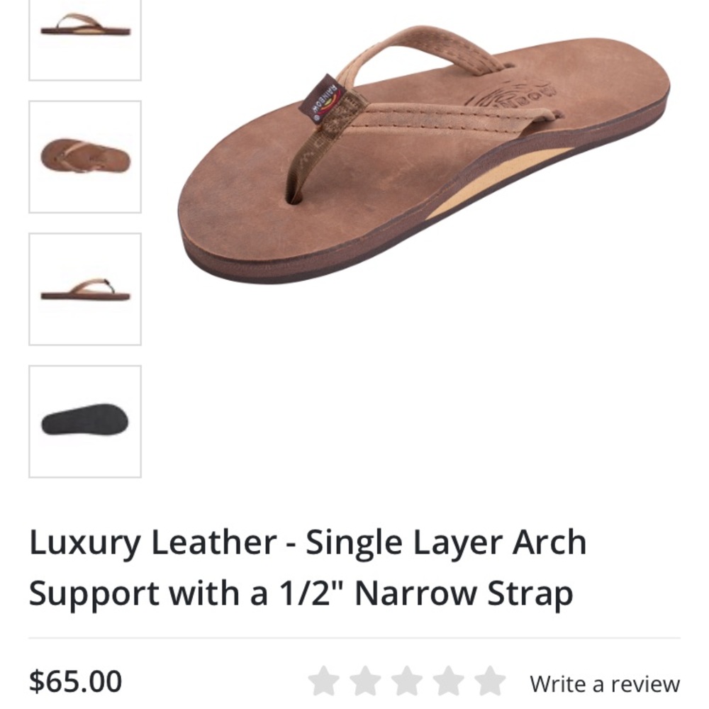 Rainbow Flipflops